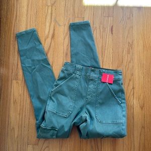 SPANX stretch twill ankle cargo pant